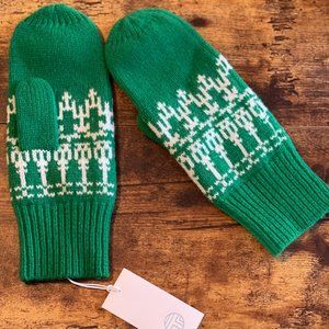 Tory Sport Fair Isle Wool Mittens